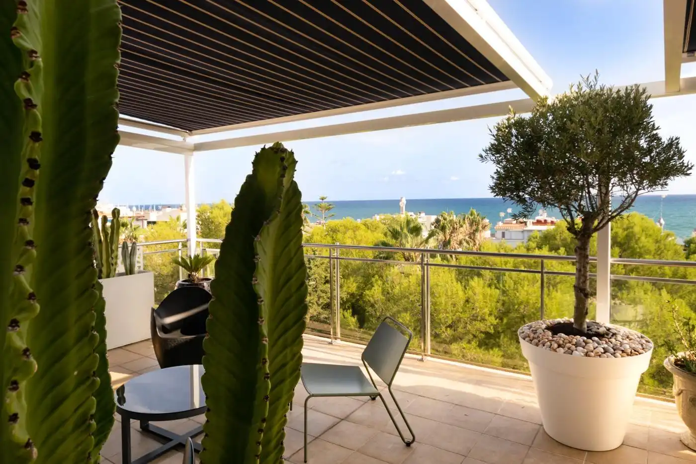 Terraza de Ático en venta en Sitges con Aire acondicionado, Calefacción y Terraza