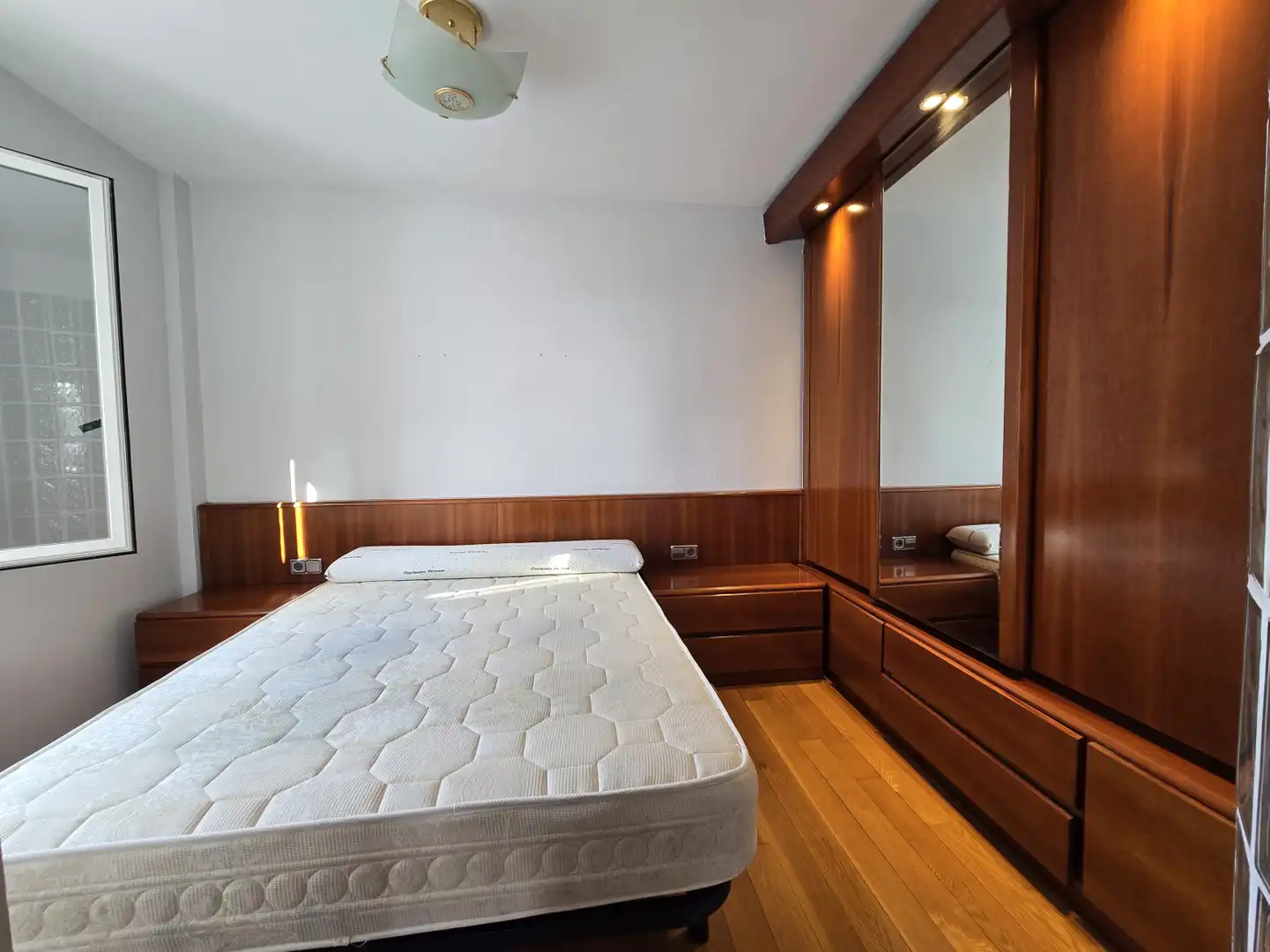 Bedroom of Flat for sale in  Logroño  with Heating and Furnished