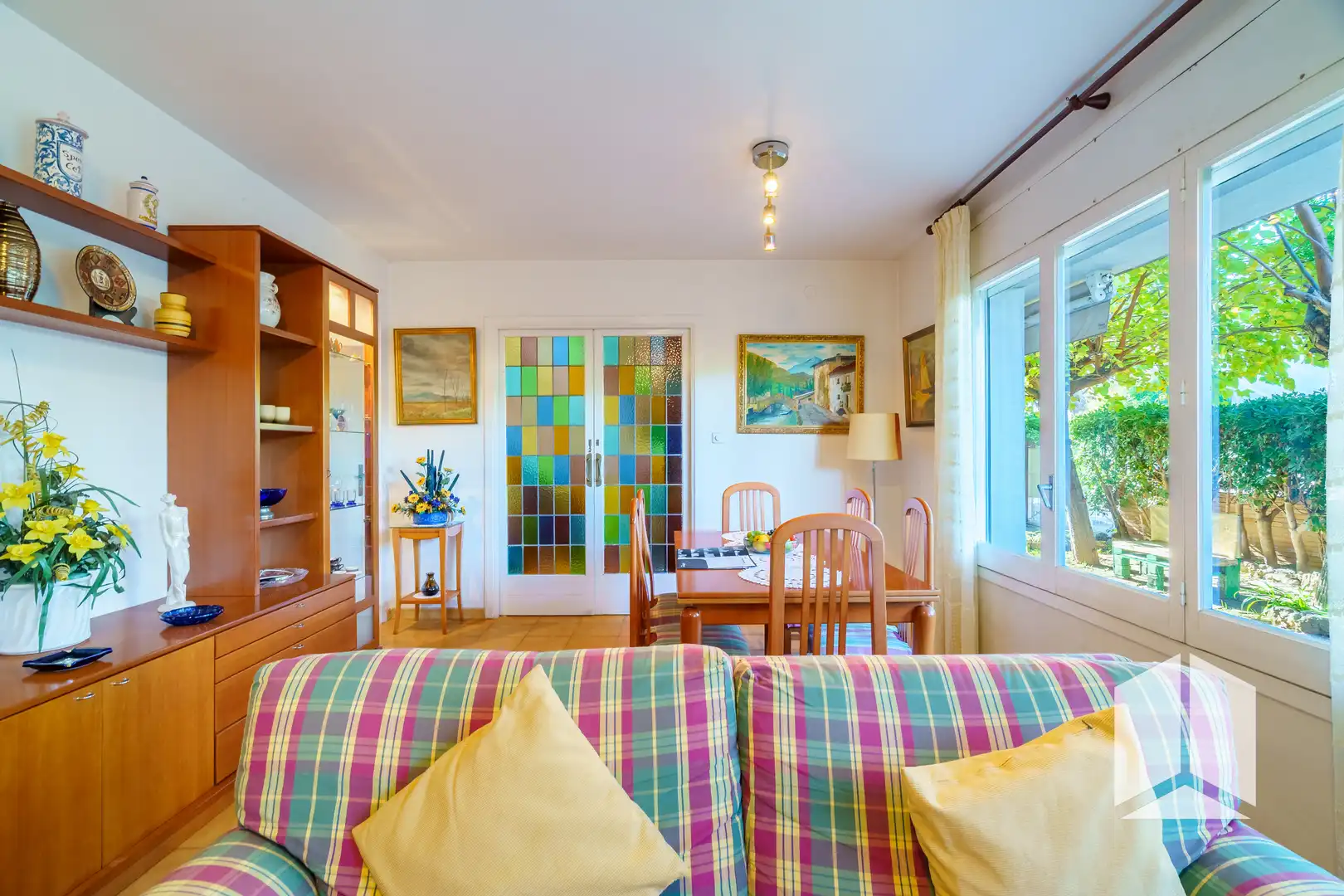 Sala d'estar de Casa o xalet en venda en Castelldefels amb Terrassa