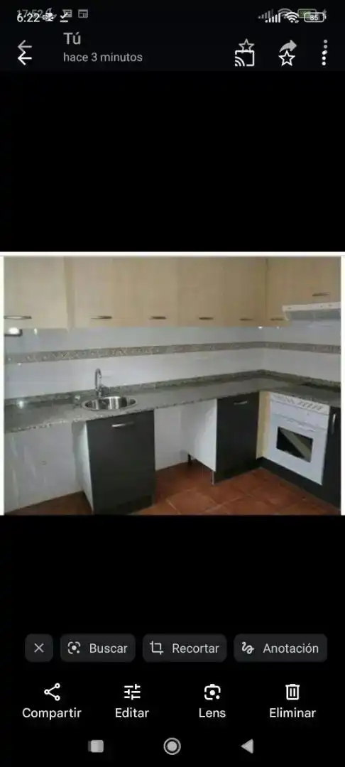 Küche von Maisonette zum Verkauf in Gijón  mit Parkett, Abstellraum und Ofen