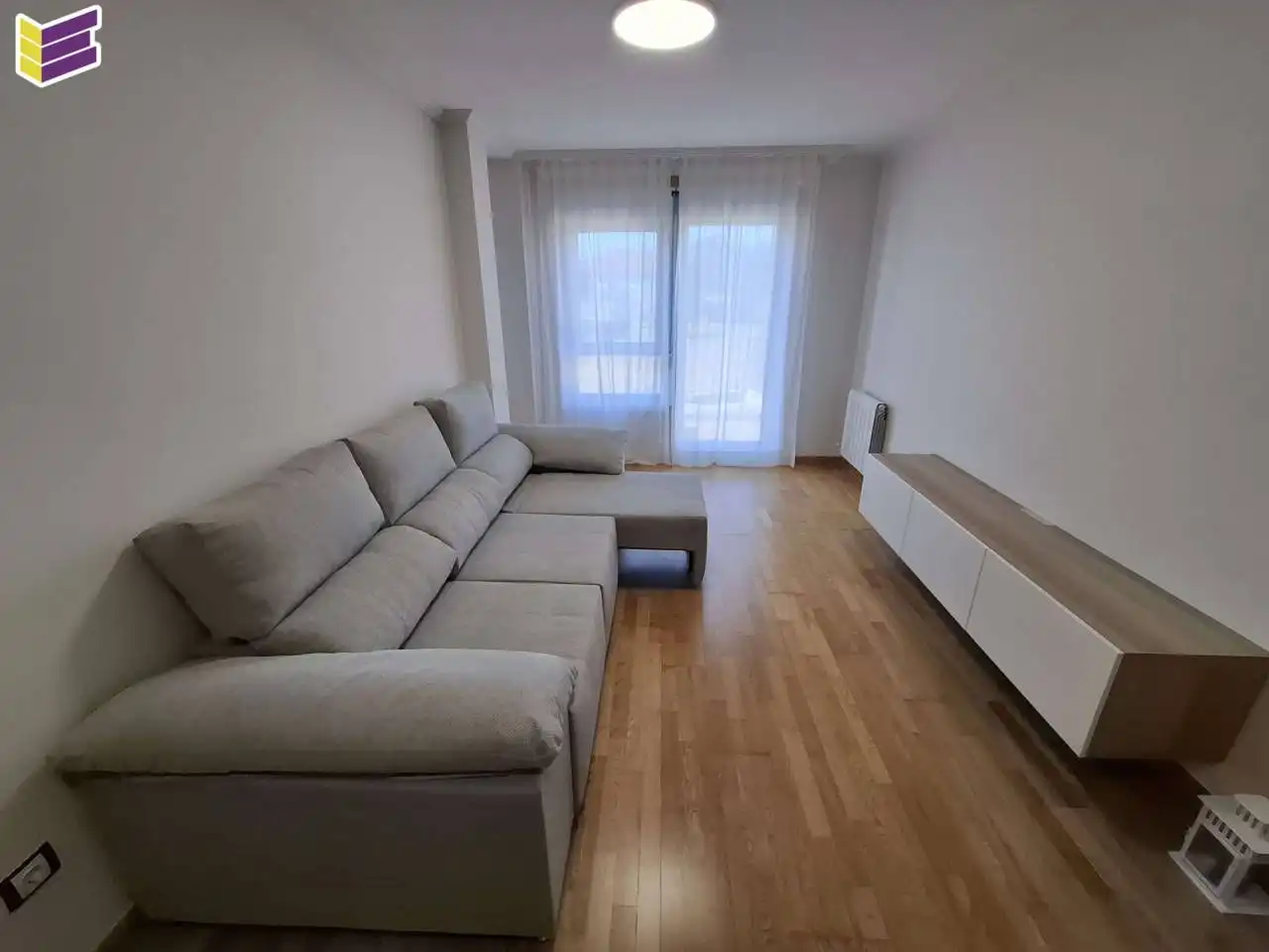 Living room of Flat for rent in Salvaterra de Miño  with Heating, Parquet flooring and Storage room