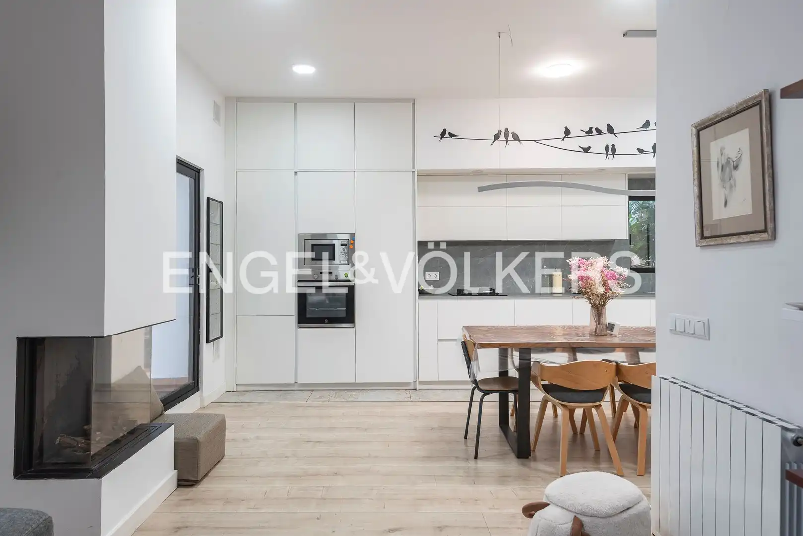 Kitchen of Flat for sale in Barcelona  with Air Conditioner, Heating and Parquet flooring