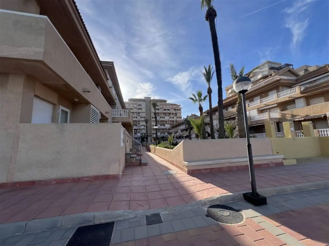 Exterior view of Attic for sale in La Manga del Mar Menor  with Air Conditioner, Terrace and Furnished