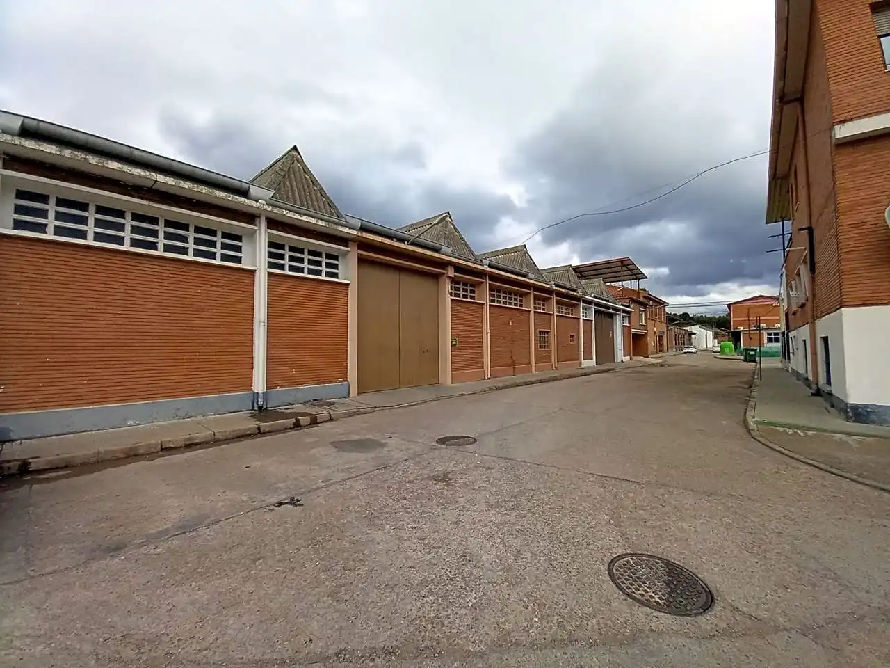 Vista exterior de Nave industrial en venta en Daroca