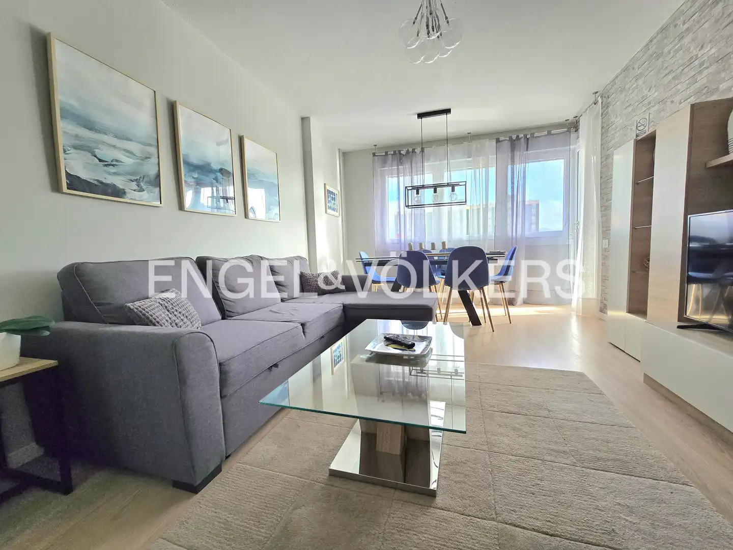 Sala de estar de Piso en venta en Vigo  con Calefacción, Terraza y Balcón