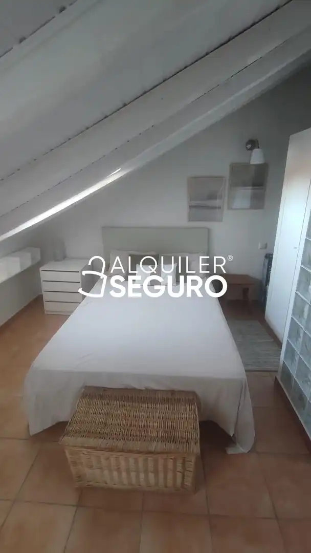 Bedroom of Study for rent in Madrid  with Air Conditioner, Heating and Furnished