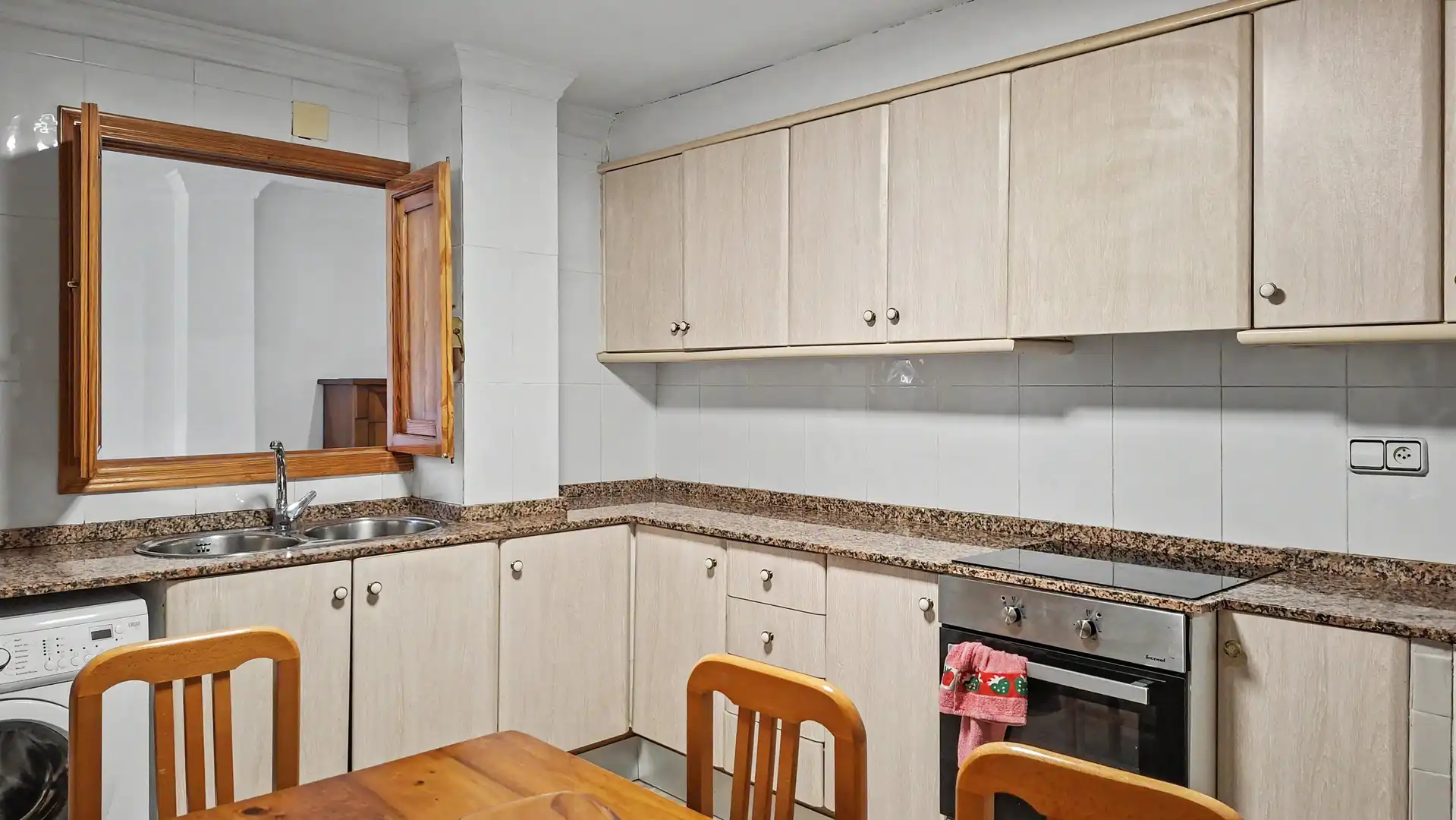Kitchen of Flat for sale in Vilallonga / Villalonga  with Air Conditioner, Heating and Terrace
