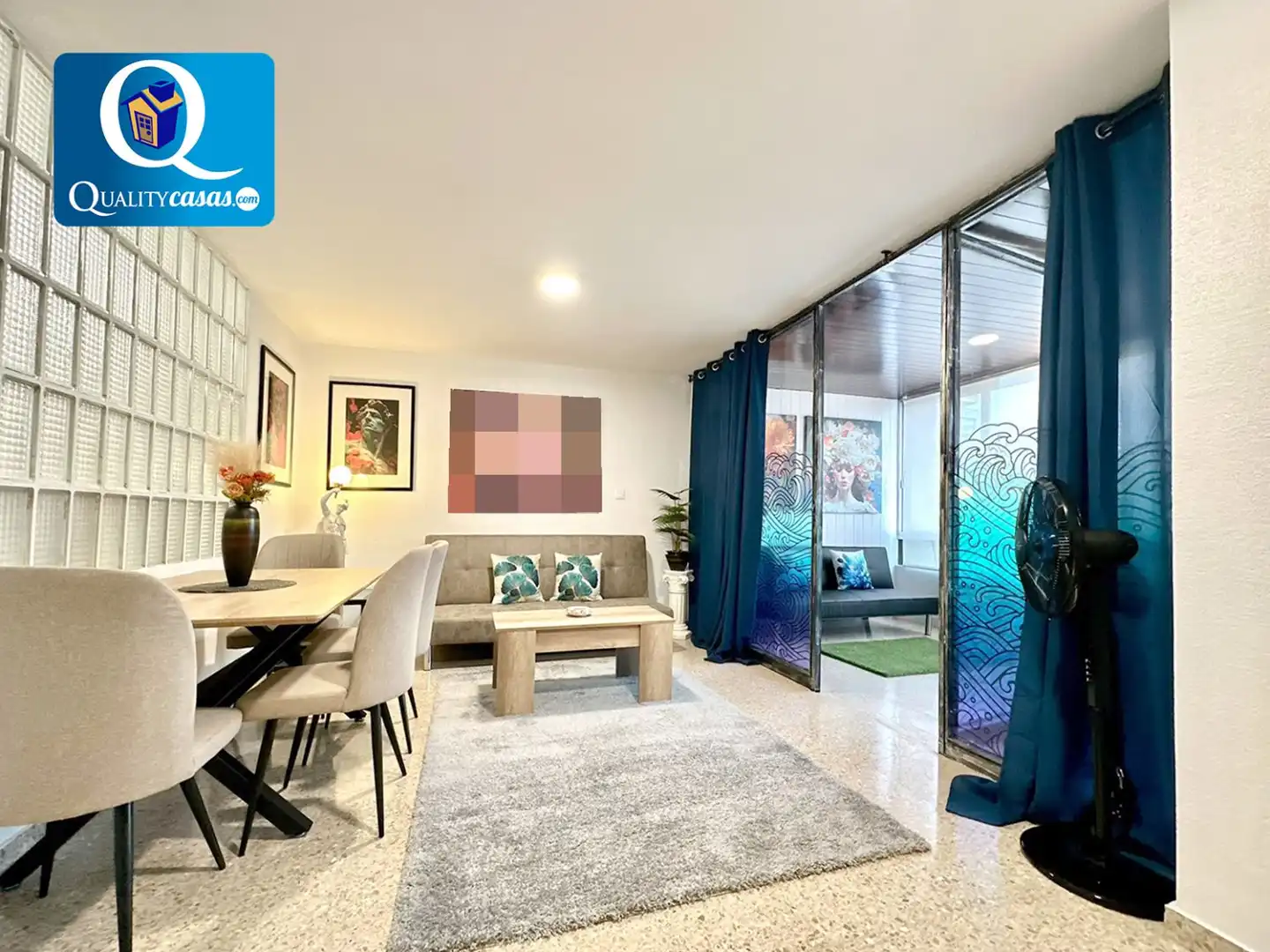 Sala d'estar de Apartament en venda en Alicante / Alacant amb Terrassa