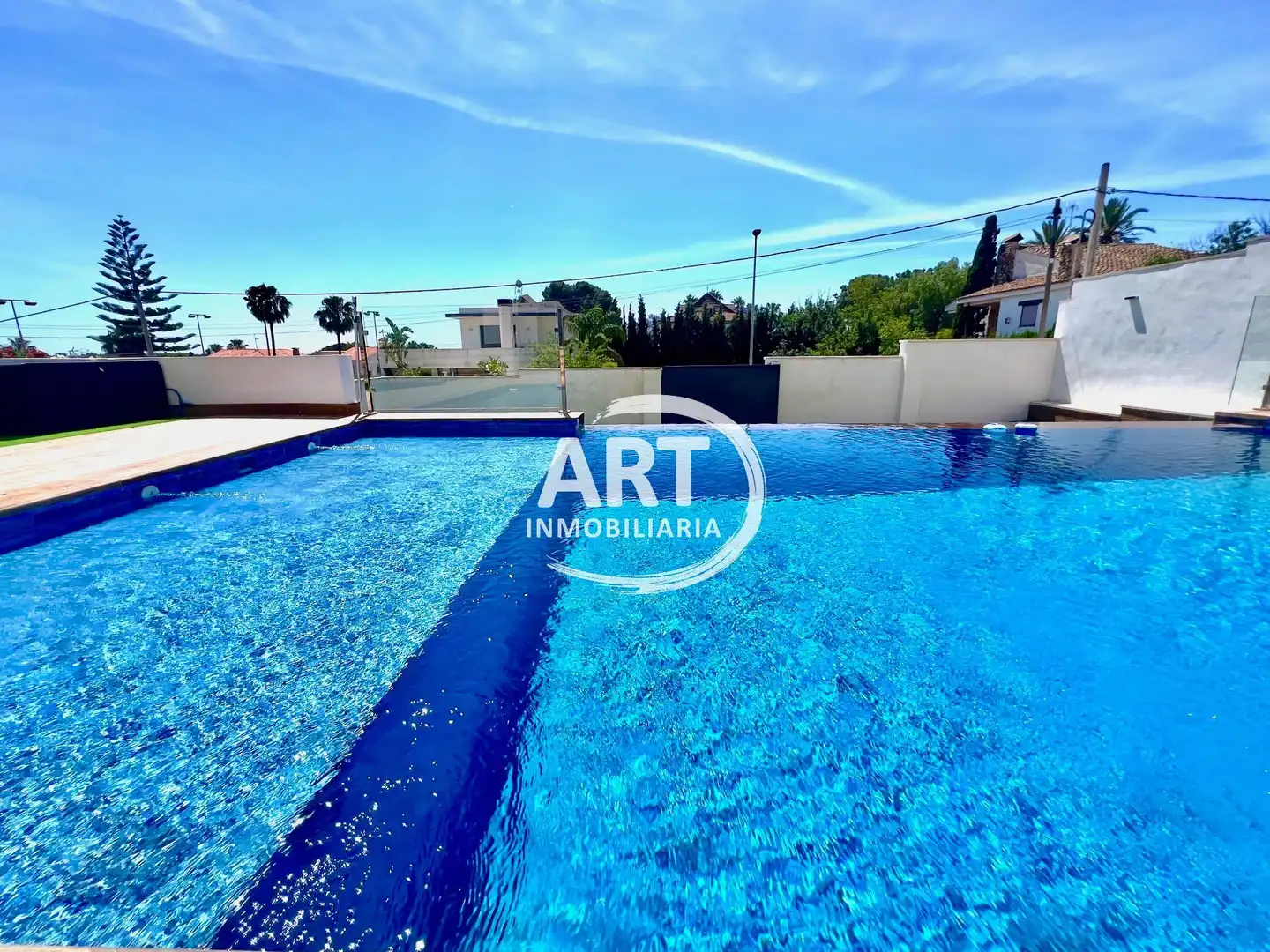 Piscina de Casa o chalet en venta en San Antonio de Benagéber con Aire acondicionado, Calefacción y Jardín privado