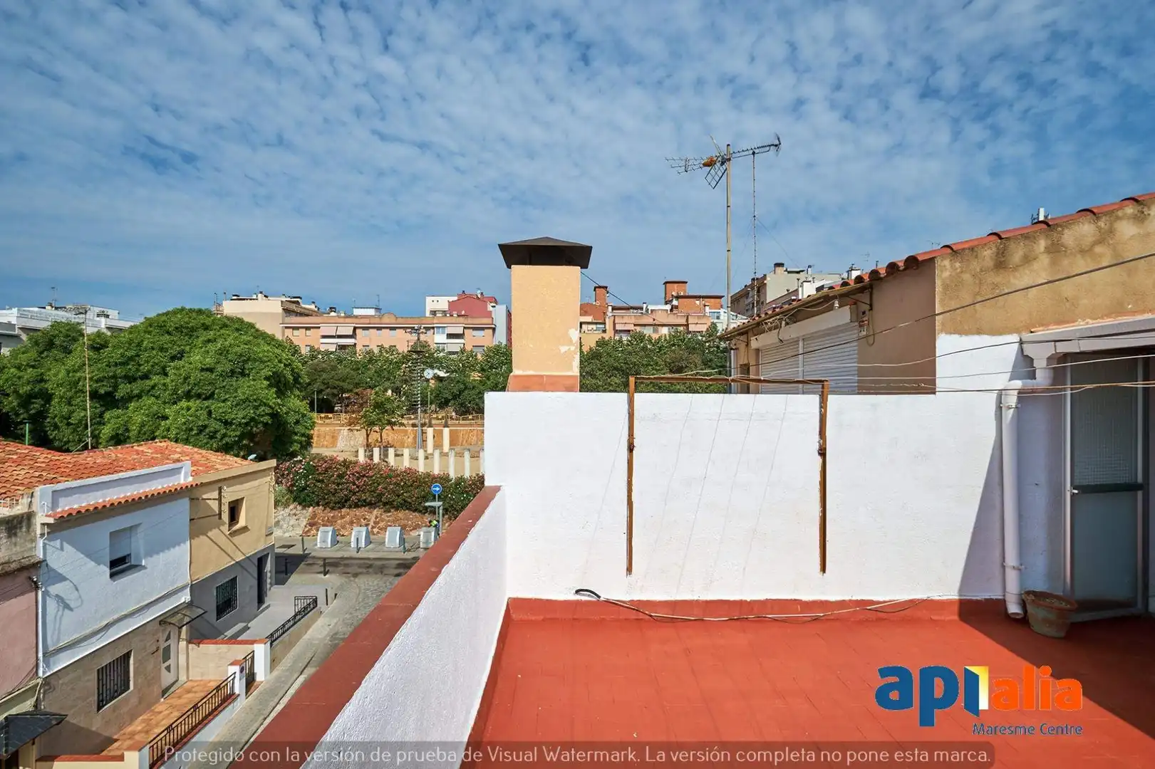 Balcony of Country homes for sale in Mataró  with Heating, Terrace and Storage room