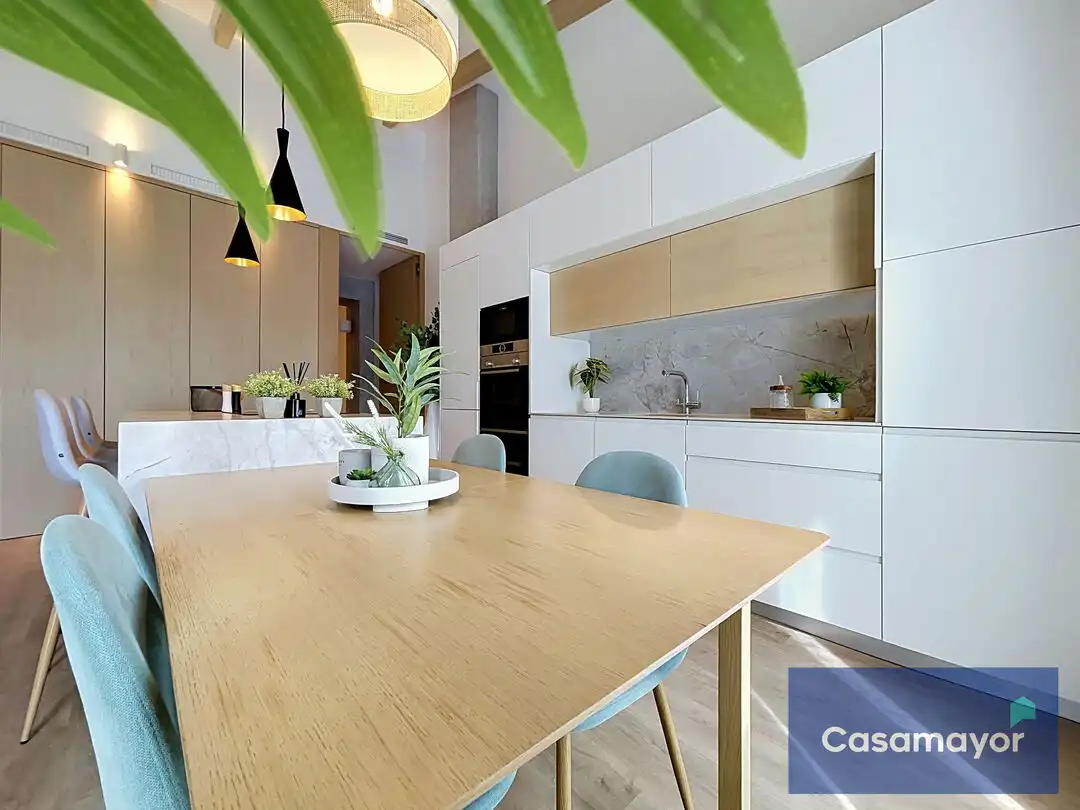 Cocina de Piso en venta en Alicante / Alacant con Aire acondicionado, Calefacción y Terraza