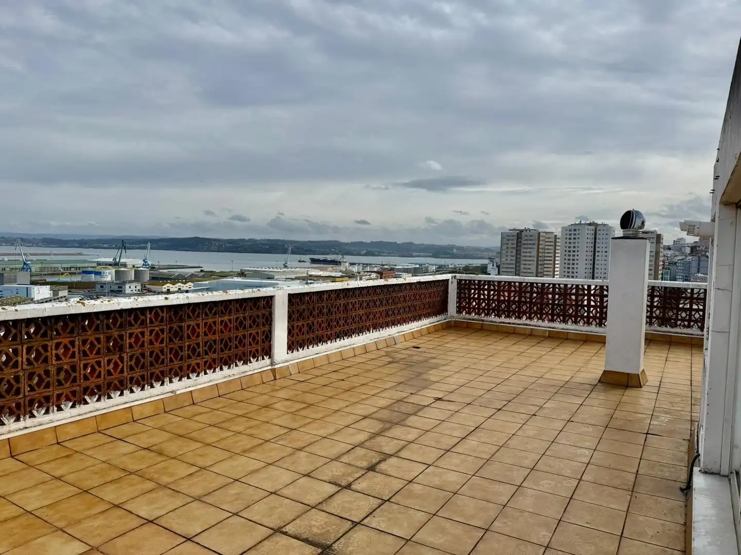 Terrace of Flat for sale in A Coruña Capital   with Heating, Terrace and Storage room