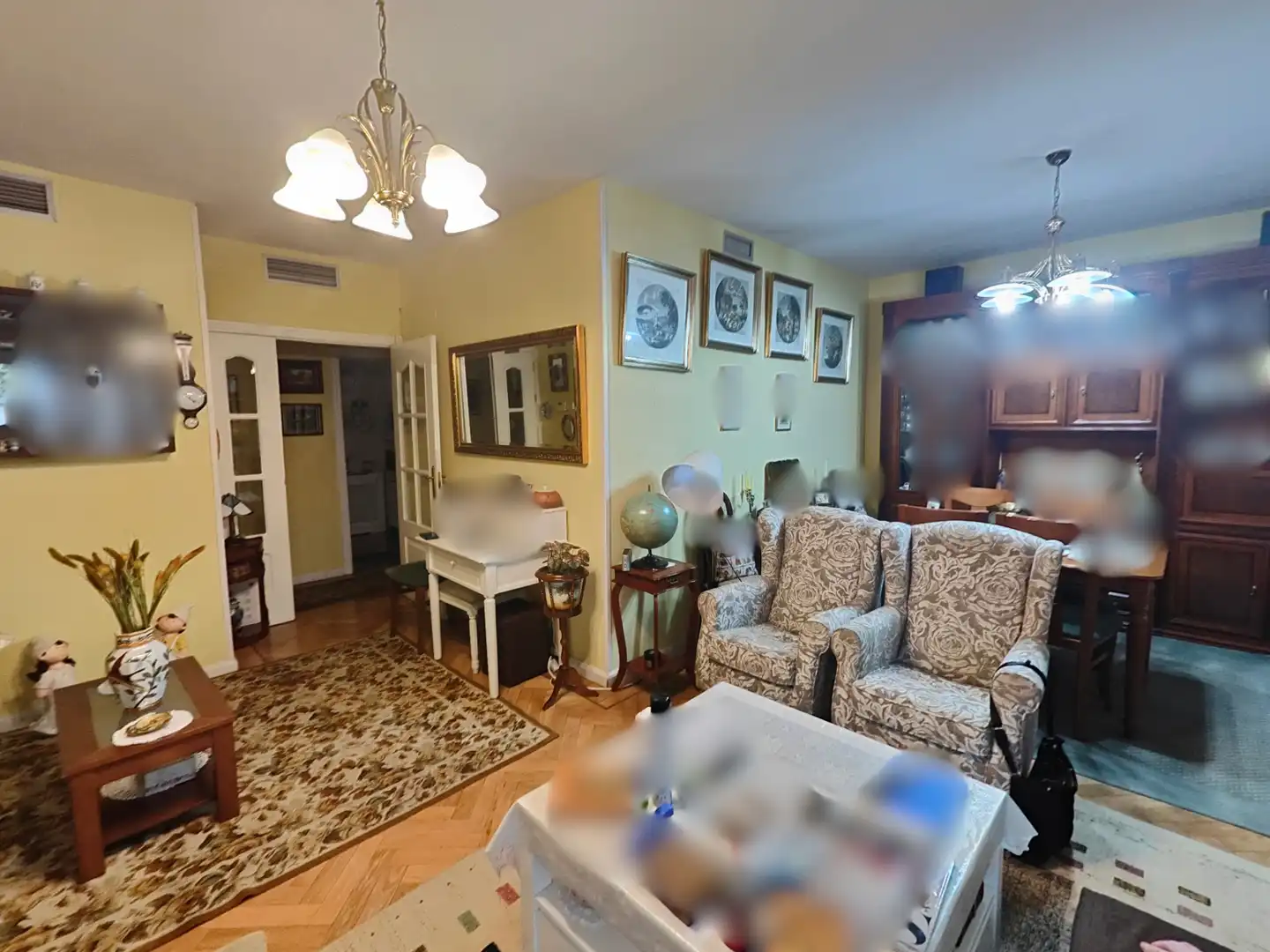 Sala de estar de Piso en venta en Madrid con Aire acondicionado, Calefacción y Parquet