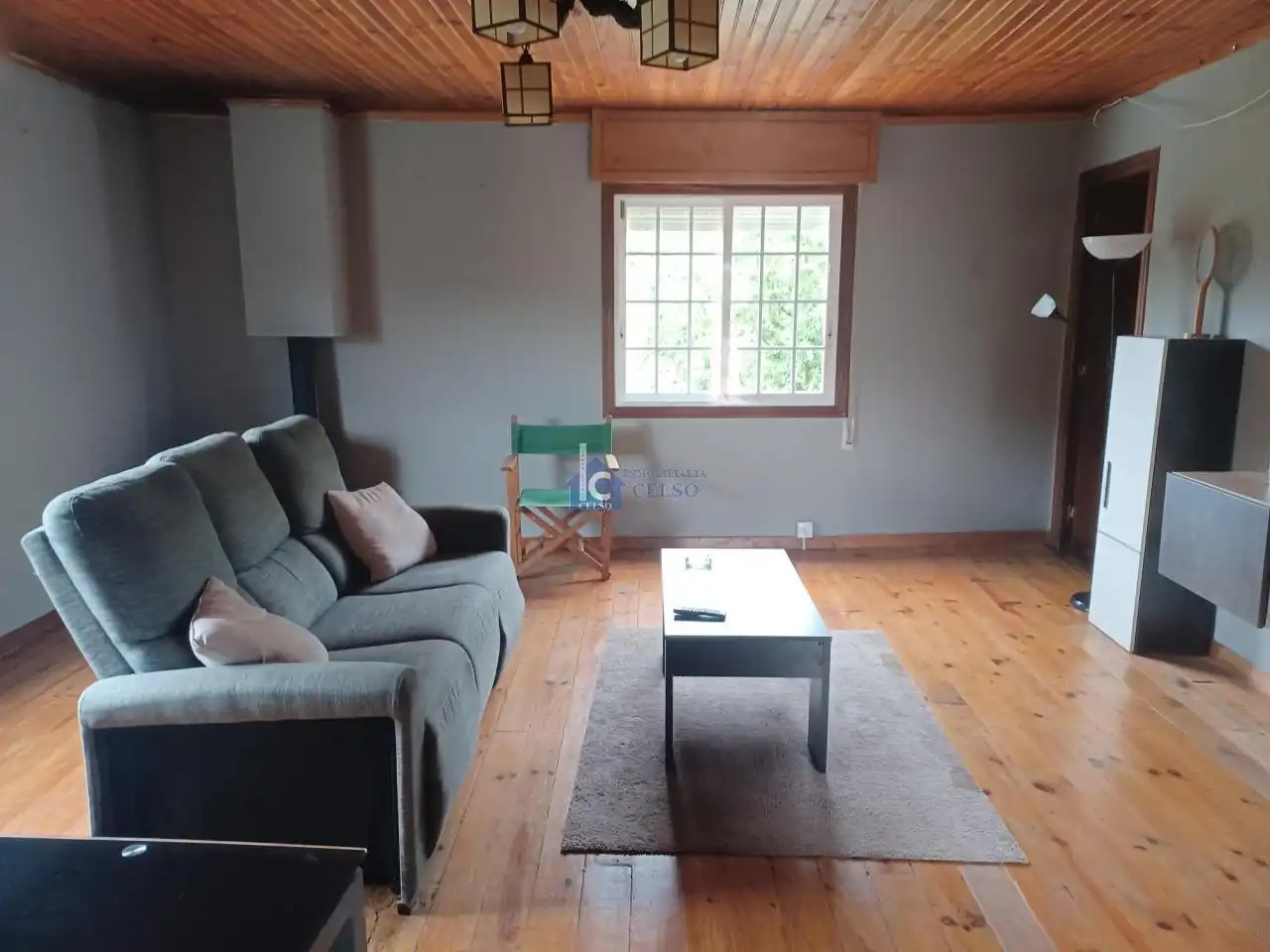 Sala de estar de Casa o chalet en venta en Nogueira de Ramuín con Jardín privado