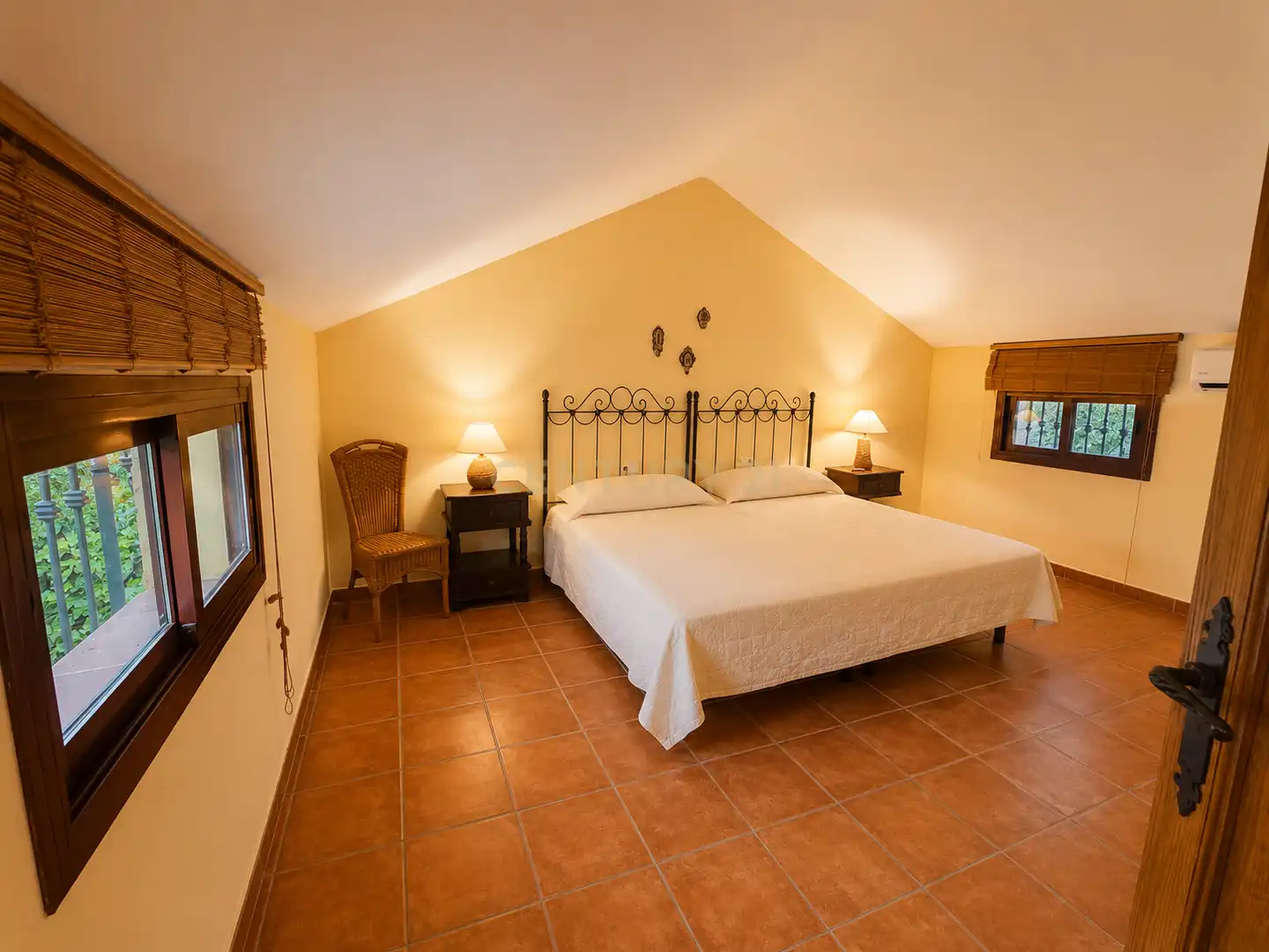 Bedroom of Houses for sale in Ojén  with Air Conditioner, Private garden and Storage room