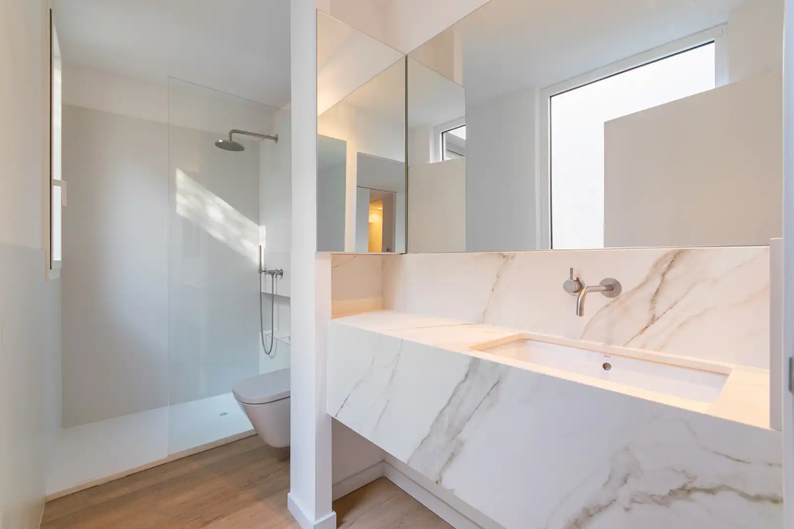 Baño de Casa o chalet en venta en Badalona con Aire acondicionado, Terraza y Horno