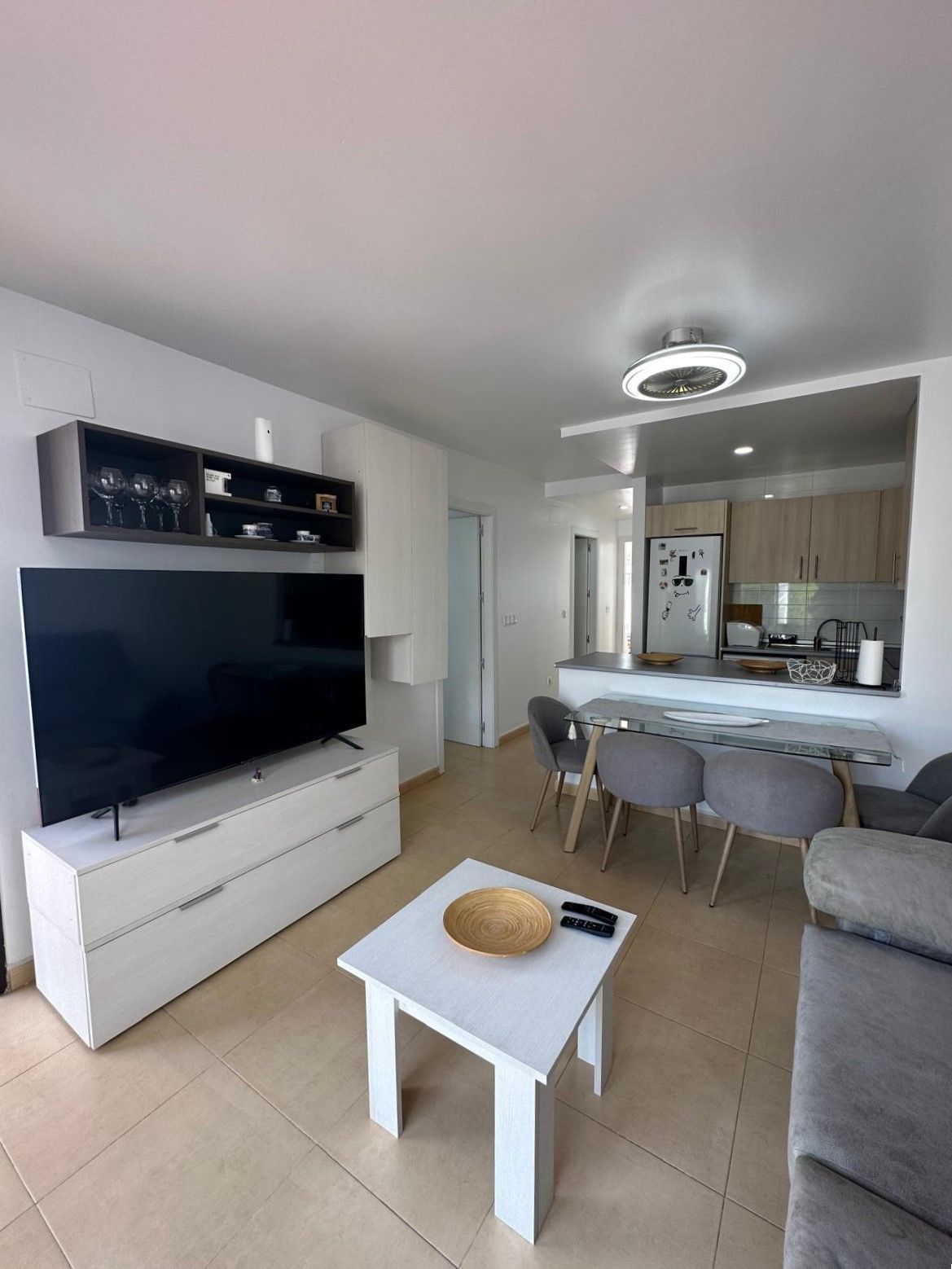 Living room of Flat for sale in Alhama de Murcia  with Air Conditioner, Heating and Private garden