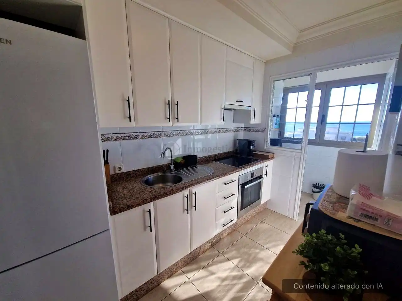 Kitchen of Flat for rent in Arico  with Furnished, Internet and Community pool