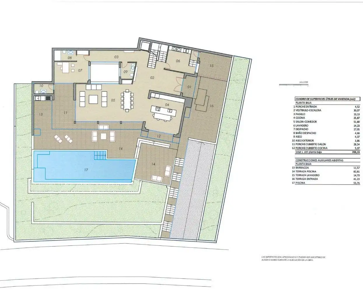 Casa amb piscina en venda a La Granadella  - Costa Nova, imagen 11