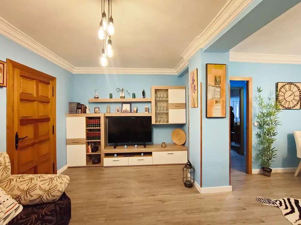 Sala de estar de Casa o chalet en venta en Colmenar de Oreja con Aire acondicionado, Calefacción y Parquet