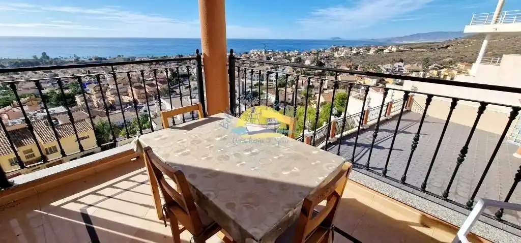Terraza de Casa o chalet en venta en Mazarrón con Aire acondicionado, Jardín privado y Terraza