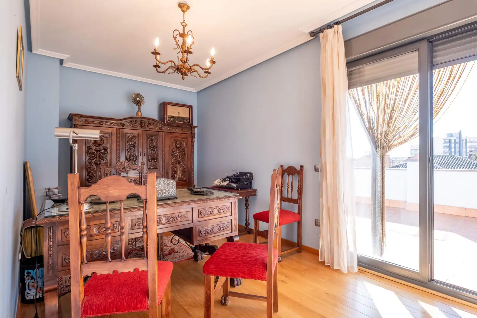 Dining room of Houses for sale in Zaragoza  with Air Conditioner and Heating