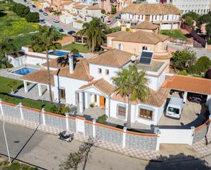 Exterior view of House or chalet for sale in La Línea de la Concepción  with Private garden, Terrace and Storage room