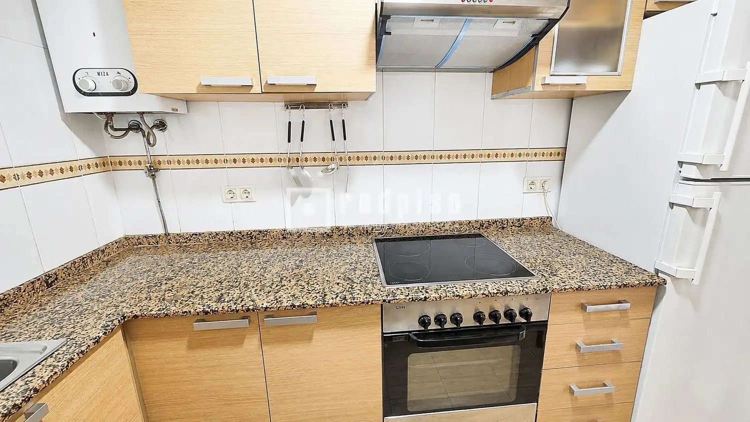 Küche von Wohnung zum Verkauf in Valencia mit Klimaanlage