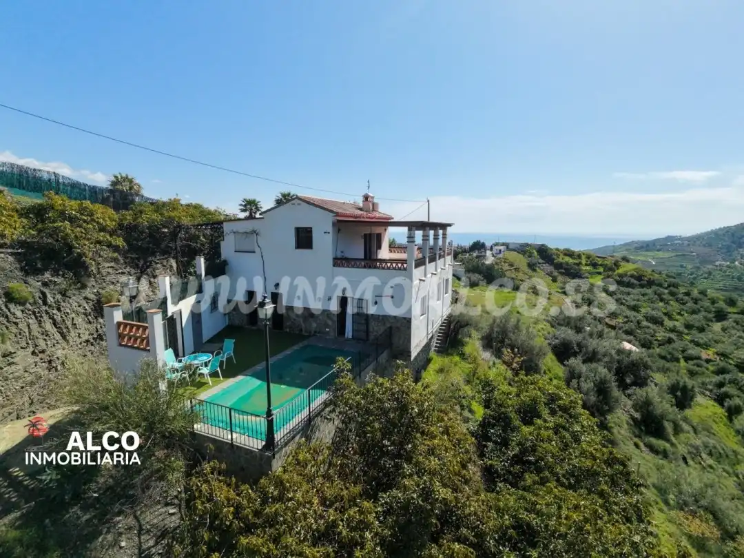 Exterior view of Houses for sale in Torrox  with Air Conditioner, Terrace and Swimming Pool