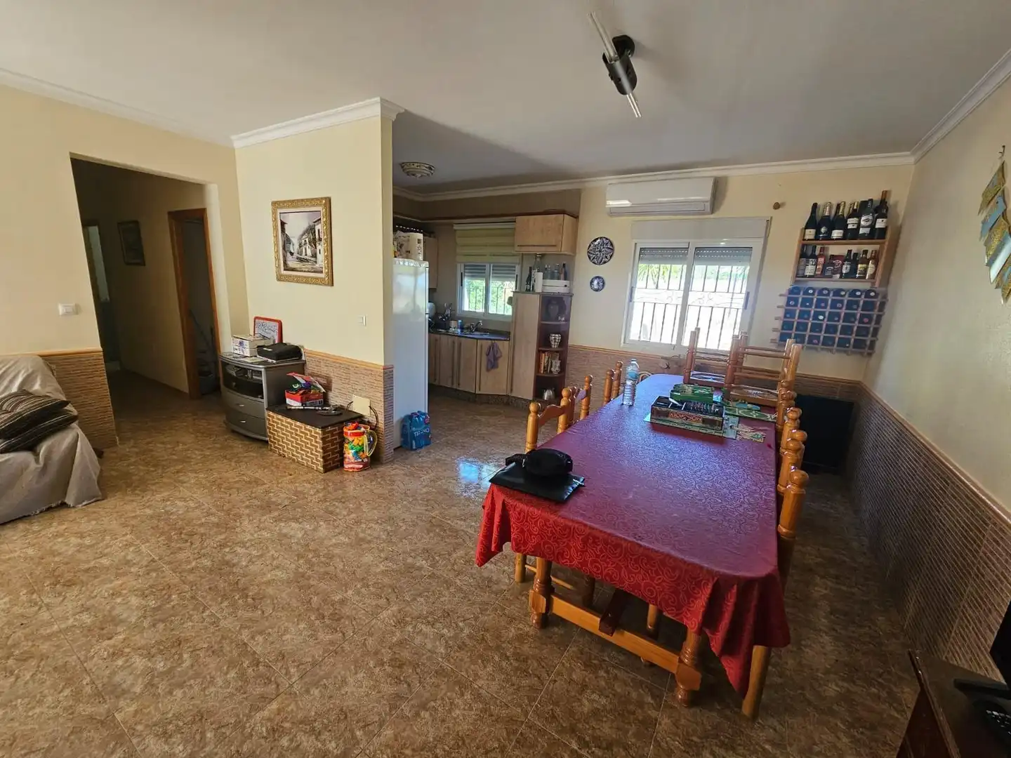 Cuina de Casa o xalet en venda en Águilas amb Jardí privat, Terrassa i Traster