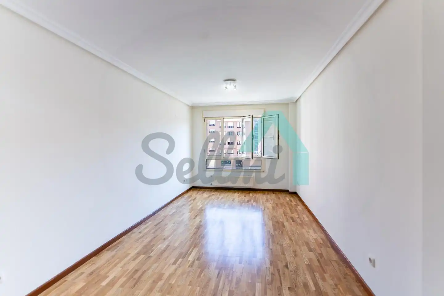 Schlafzimmer von Wohnung zum Verkauf in Oviedo  mit Heizung, Parkett und Terrasse