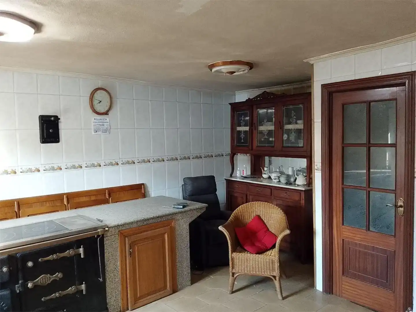 Cocina de Piso en venta en Curtis con Jardín privado, Parquet y Trastero