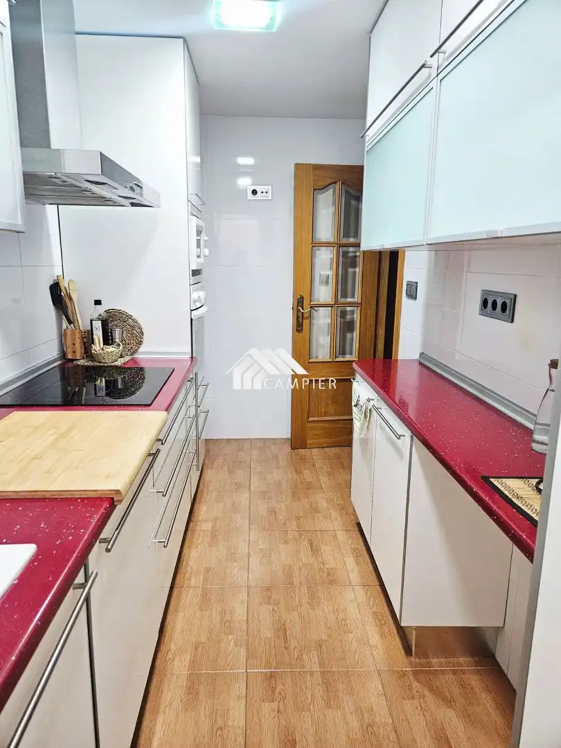 Küche von Wohnung zum Verkauf in Albacete mit Klimaanlage, Heizung und Terrasse