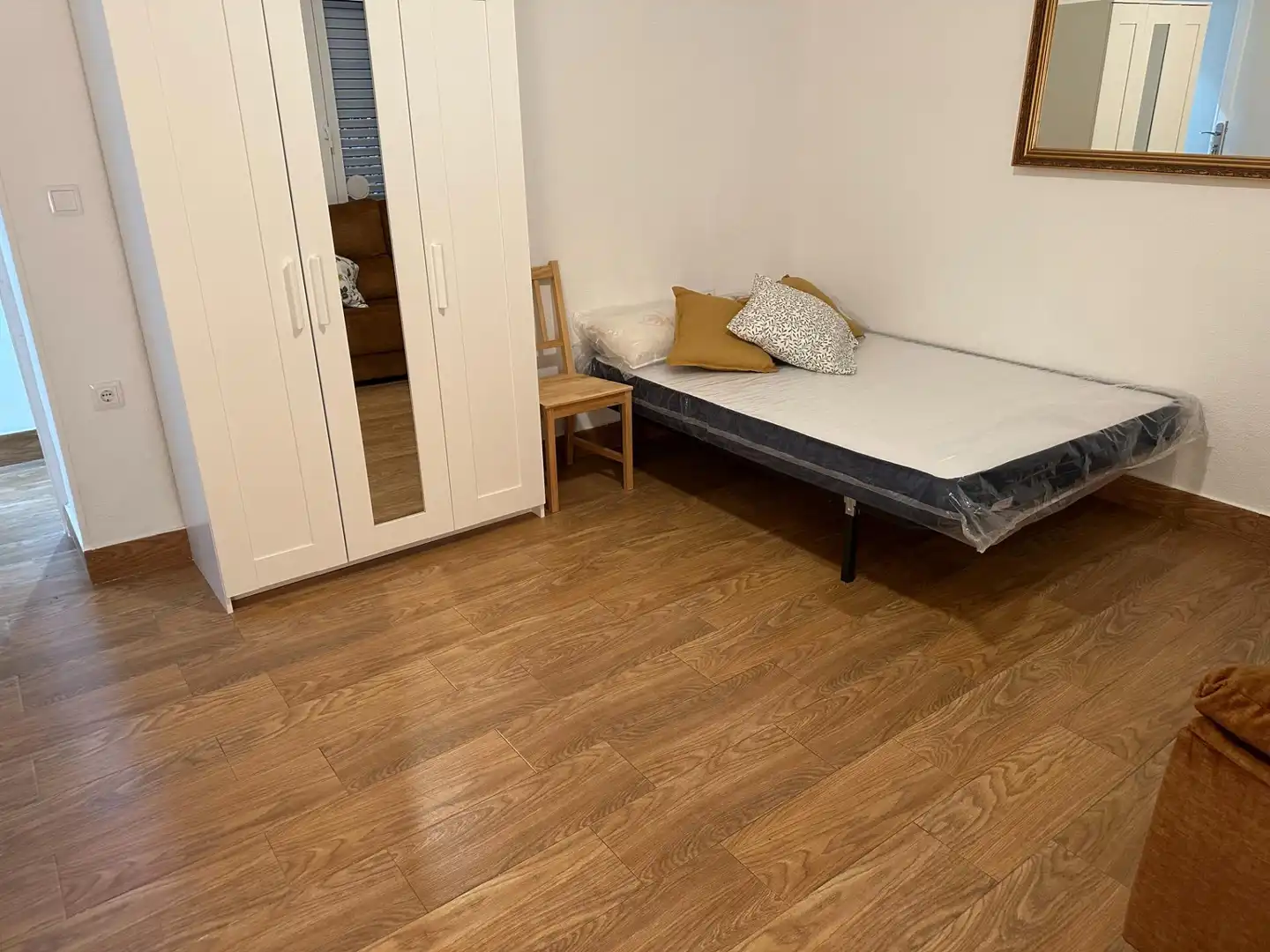 Schlafzimmer von Wohnung zur Miete in Murcia mit Möbliert