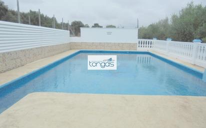 Piscina de Casa o xalet en venda en Enguera amb Calefacció, Jardí privat i Terrassa