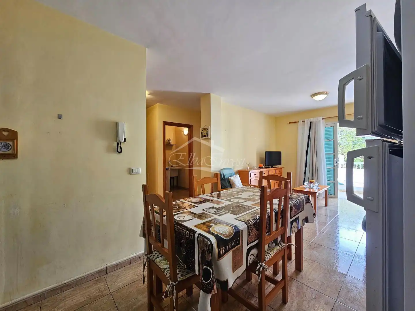 Dining room of Flat for sale in Guía de Isora  with Terrace, Furnished and Oven