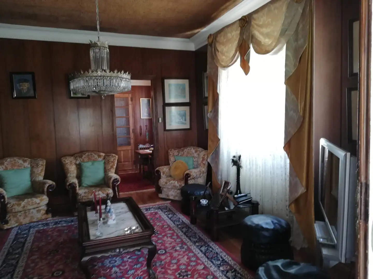 Sala d'estar de Finca rústica en venda en Castrillón amb Calefacció