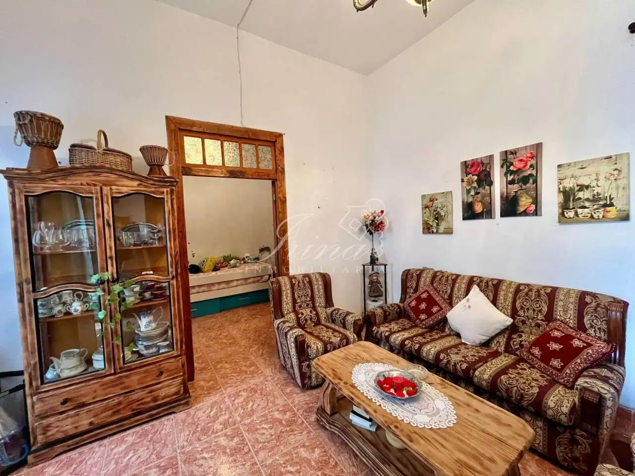 Sala de estar de Casa adosada en venta en Tazacorte