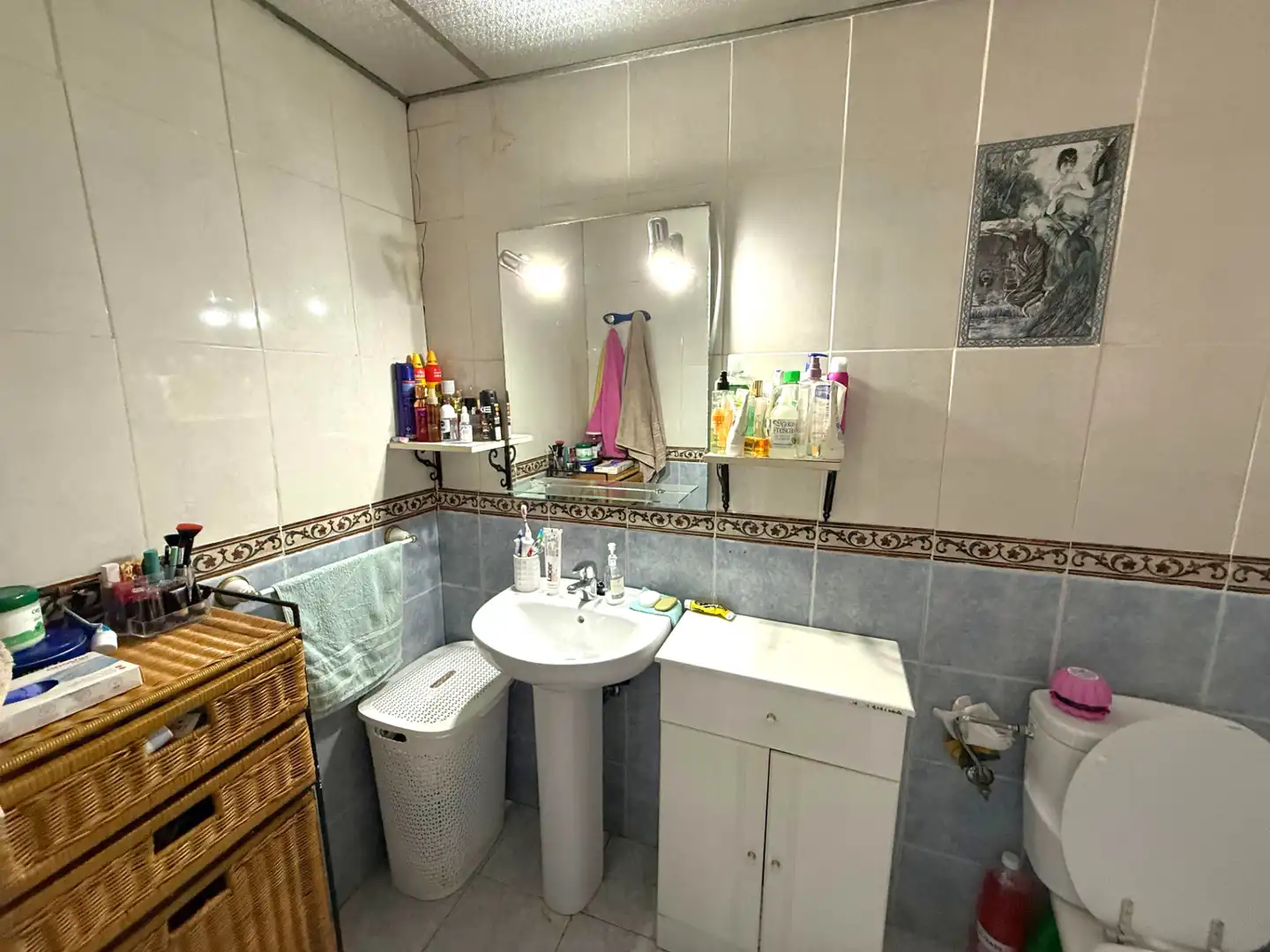 Baño de Casa o chalet en venta en Málaga con Aire acondicionado, Calefacción y Jardín privado