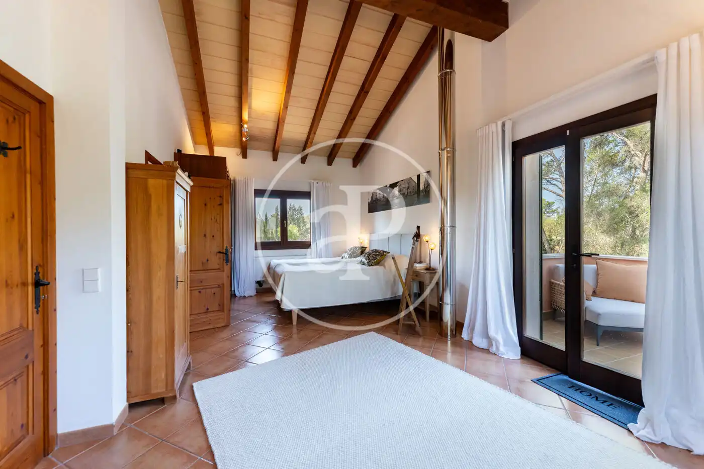 Bedroom of Houses for sale in Algaida  with Air Conditioner, Heating and Private garden