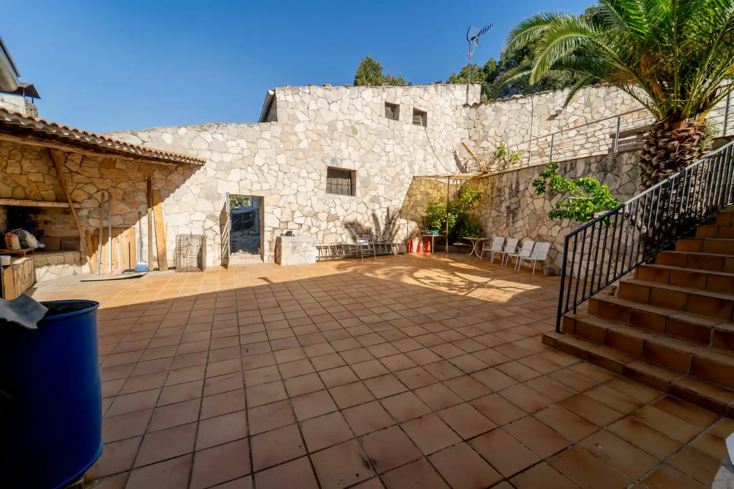 Terraza de Casa o chalet en venta en Jorba con Jardín privado, Terraza y Piscina