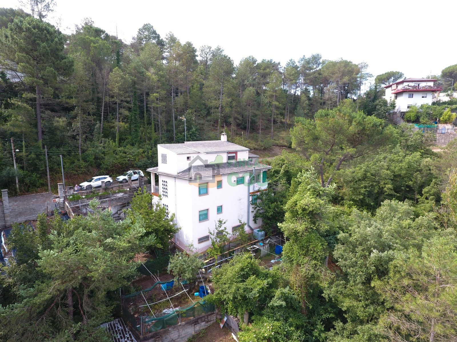 Vista exterior de Casa o xalet en venda en Monistrol de Calders amb Jardí privat, Terrassa i Balcó