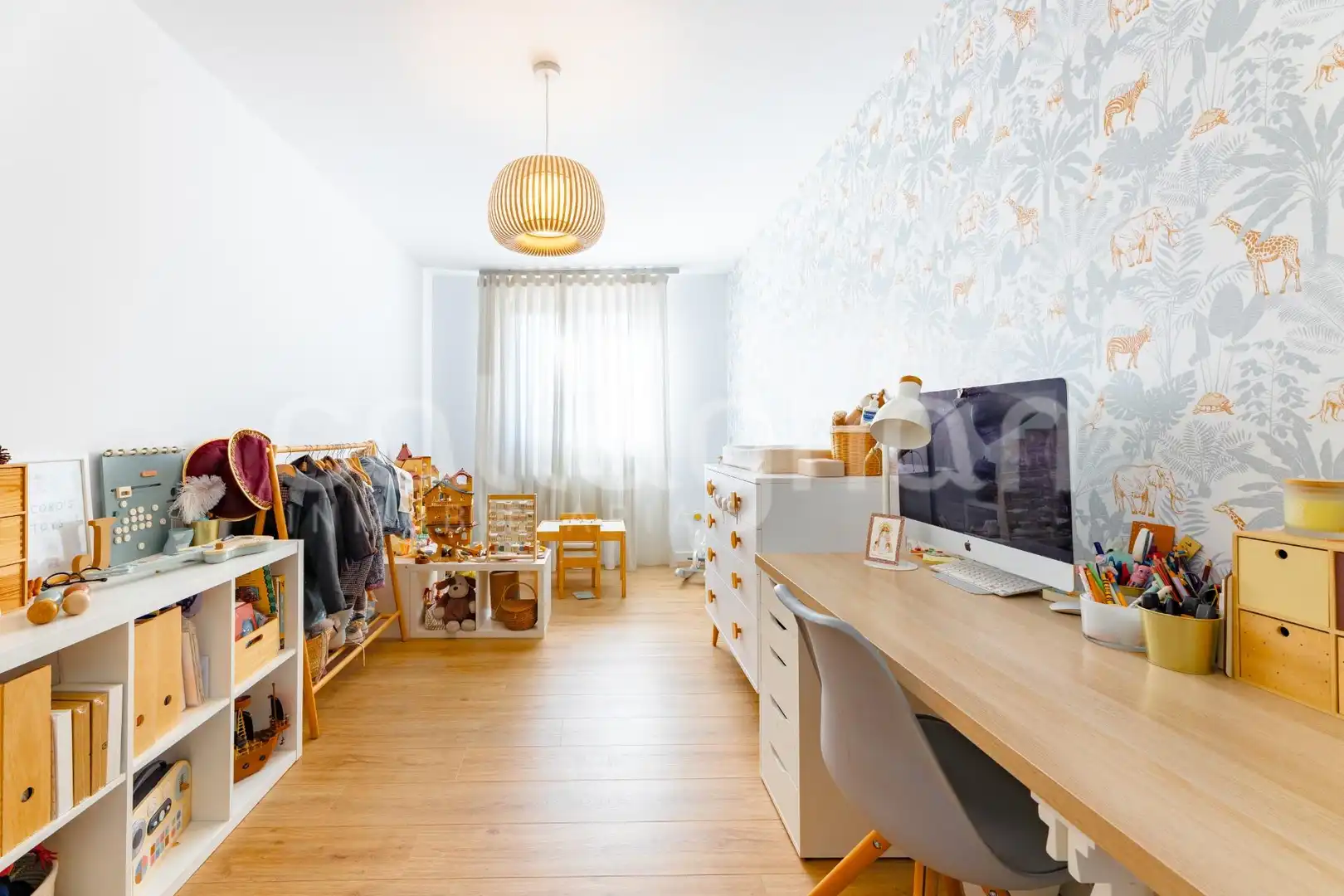 Habitación de Casa adosada en venta en Rocafort con Aire acondicionado, Calefacción y Jardín privado
