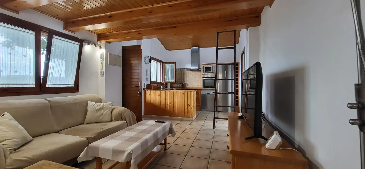 Wohnzimmer von Haus oder Chalet zum Verkauf in Deltebre mit Klimaanlage und Abstellraum