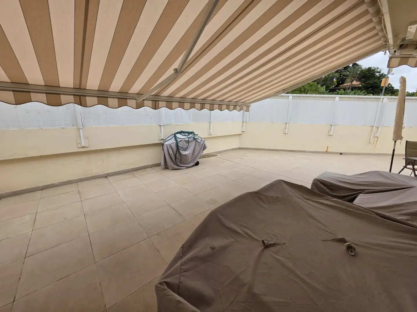 Terrassa de Apartament de lloguer en Playa Jardín