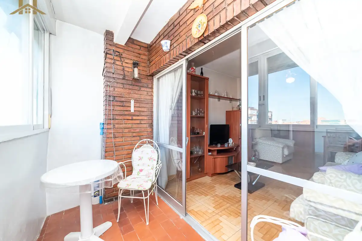 Terrasse von Wohnung zum Verkauf in Leganés mit Terrasse und Abstellraum