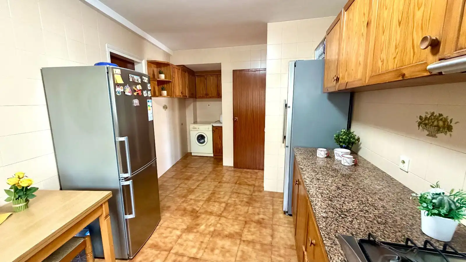 Cocina de Casa o chalet en venta en Cunit con Aire acondicionado, Calefacción y Jardín privado