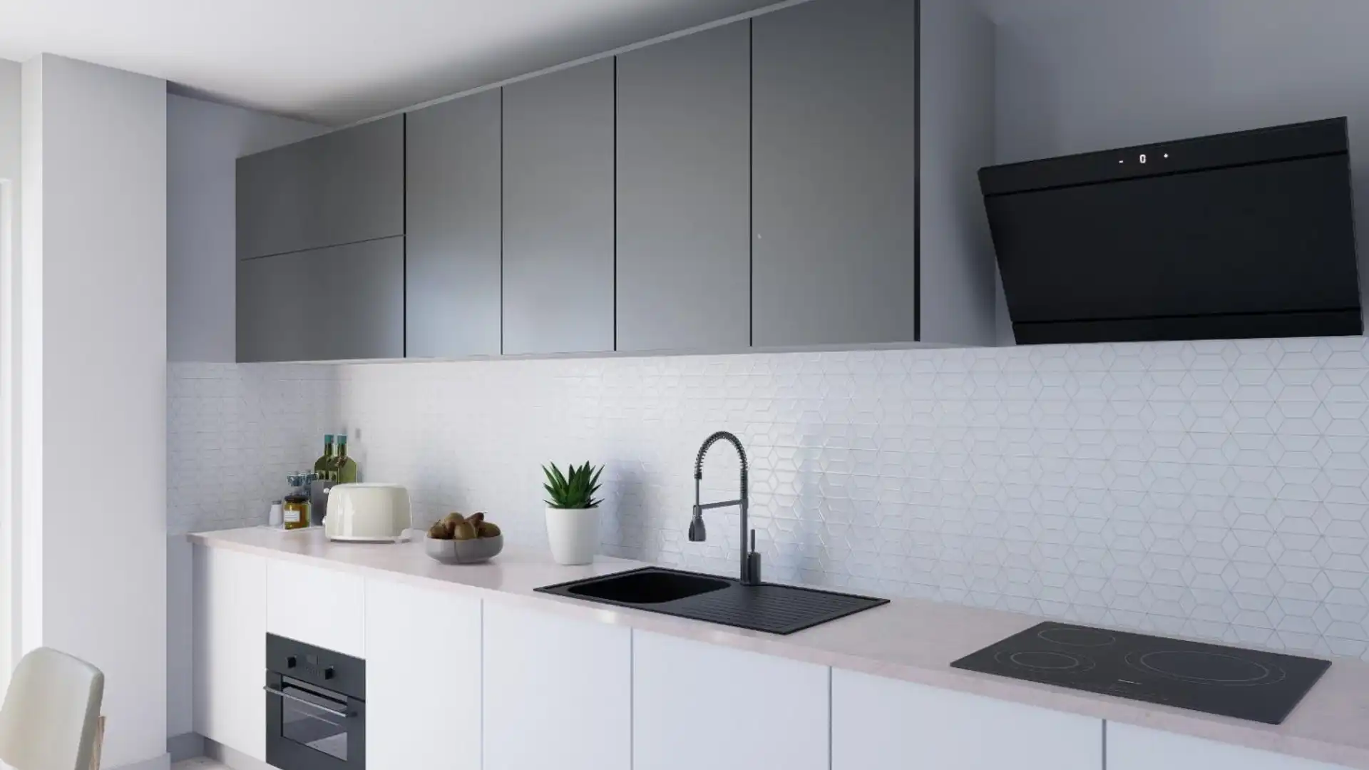 Kitchen of Duplex for sale in Jerez de la Frontera  with Heating and Terrace