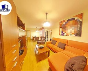 Living room of Flat for sale in Rubí  with Heating, Private garden and Parquet flooring