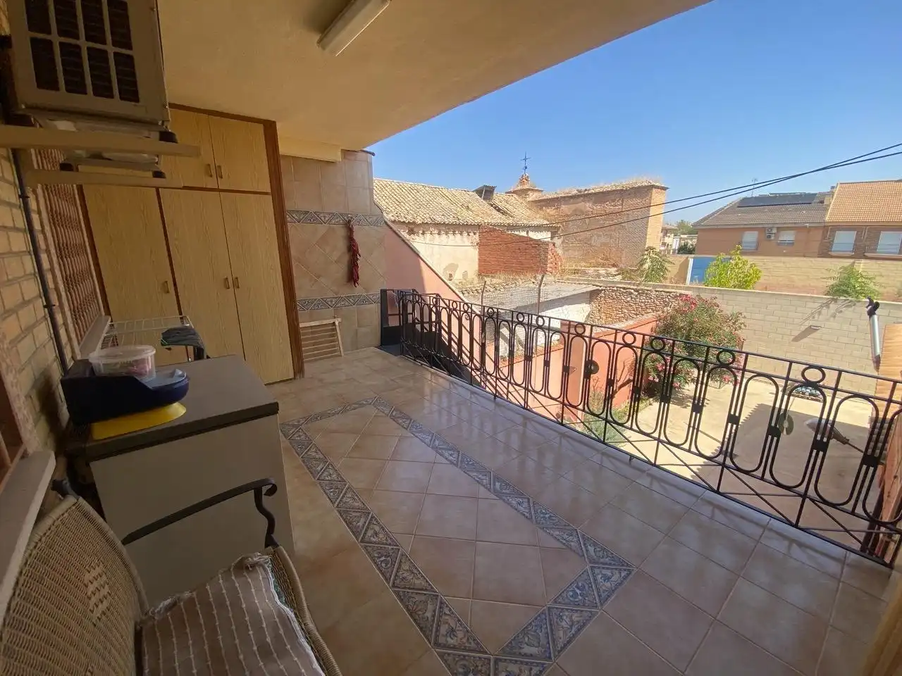 Terrassa de Casa o xalet en venda en Daimiel amb Aire condicionat, Calefacció i Jardí privat